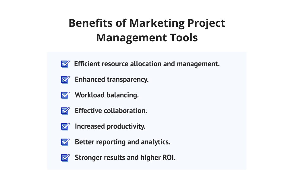 Benefits of Marketing Project Management Tools