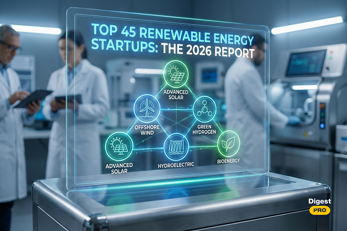 Top 45 Renewable Energy Startups