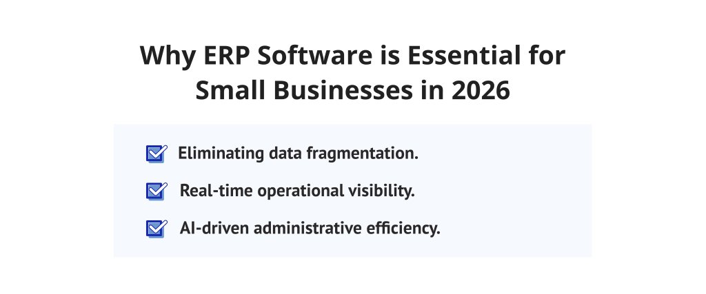 Why ERP Software is Essential for Small Businesses in 2026