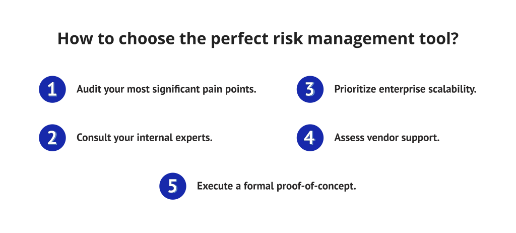How to choose the perfect risk management tool that will resolve your problems?