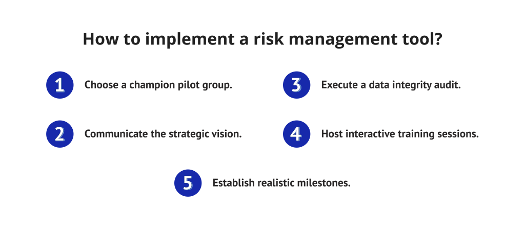 How to implement a risk management tool without stress?