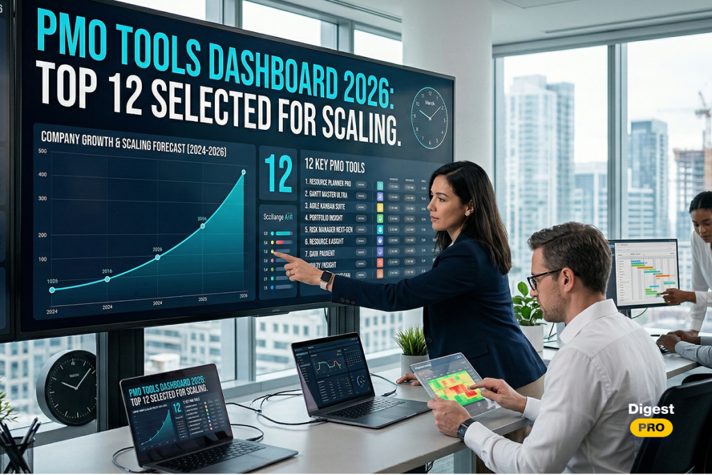 Top 12 PMO Tools Your Company Needs to Scale in 2026