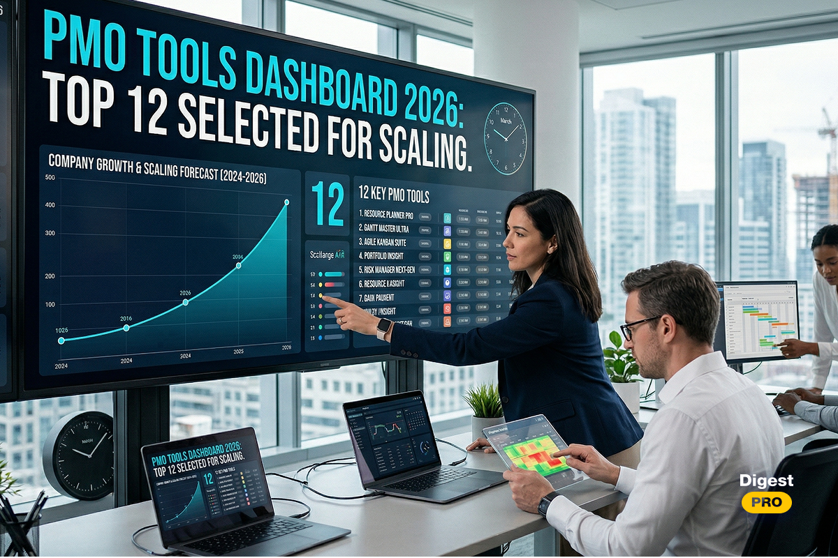 Top 12 PMO Tools Your Company Needs to Scale in 2026